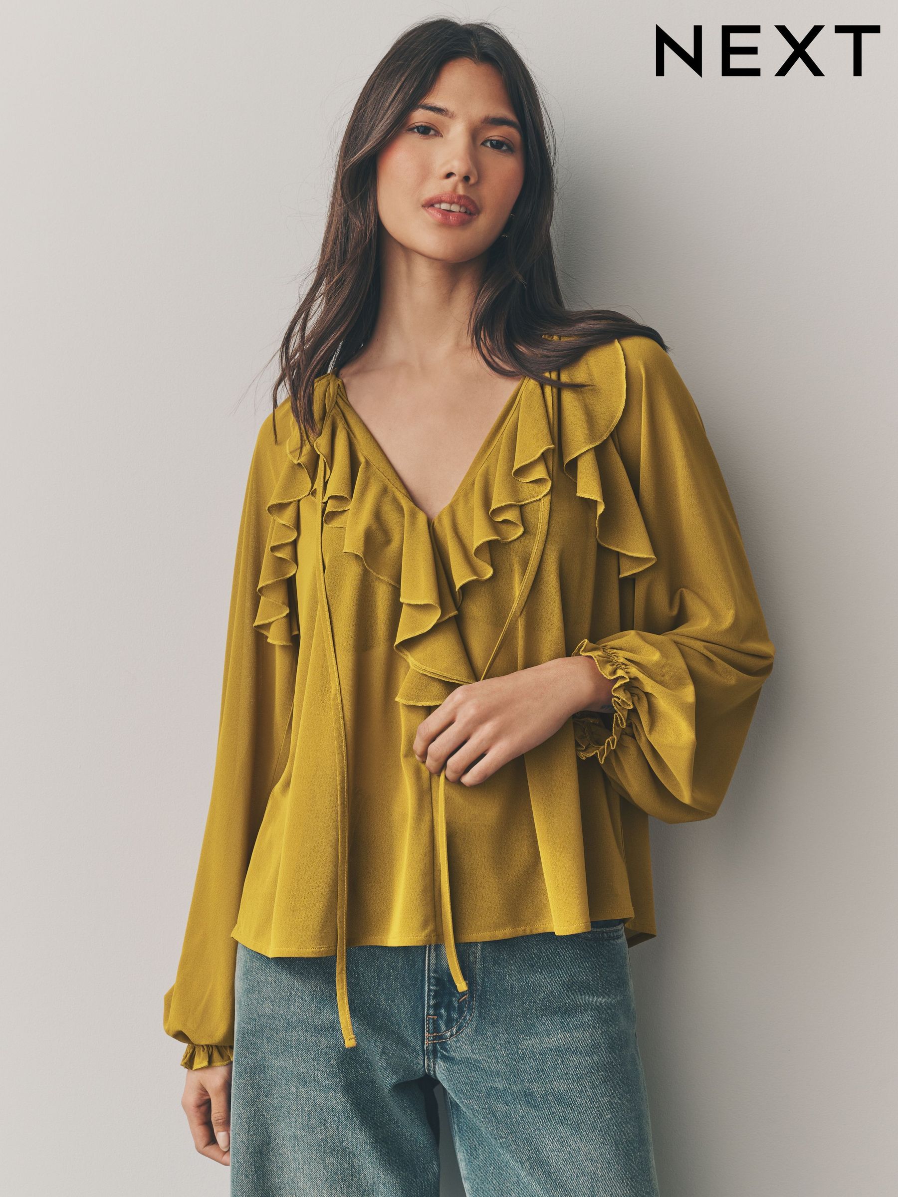 next yellow blouse
