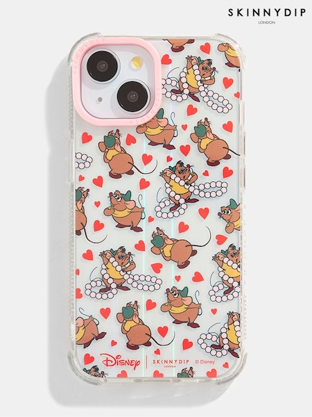 Skinnydip Red Disney Gus Ditsy Heart iPhone 14 Pro Case (AU4414) | €32
