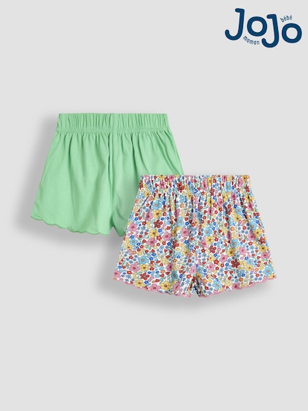 JoJo Maman Bébé 2-Pack Scallop Hem Shorts (AU4586) | 27 € - 32 €