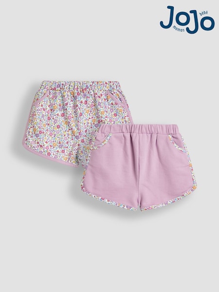 JoJo Maman Bébé 2 Pack Sporty Shorts (AU4630) | 26 € - 30 €