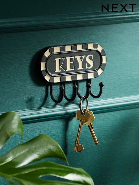 Black/White Key Hooks (AU4723) | €16