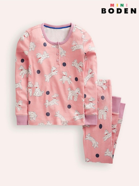 Boden 100% Cotton Dalmation Snug Henley Pyjamas (AU4756) | 38 € - 44 €