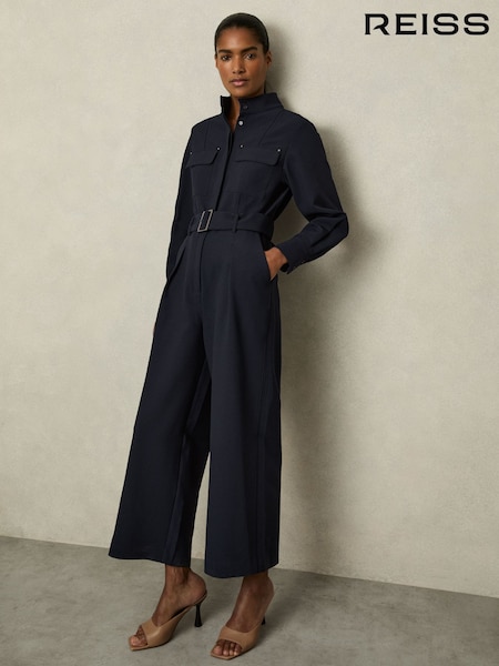 Reiss Kaia Tailored Wide Leg Utility Jumpsuit (AU4875) | 345 €