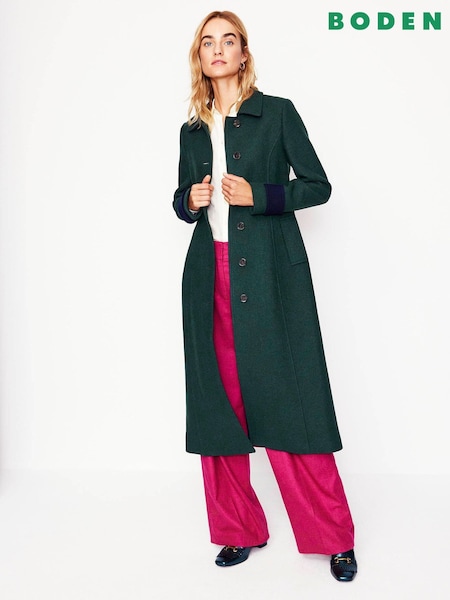 Boden Green Durham Midi Coat (AU4975) | €380