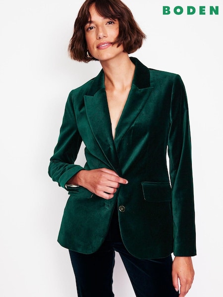 Boden Marylebone Velvet Blazer (AU4977) | kr2 506