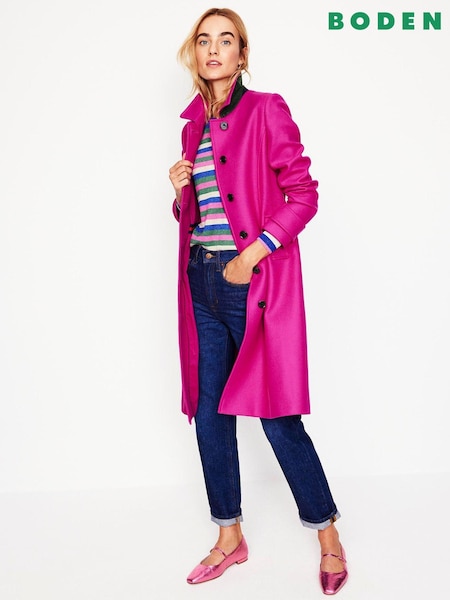 Boden Durham Wool Blend Coat (AU4985) | 1,303 LEI