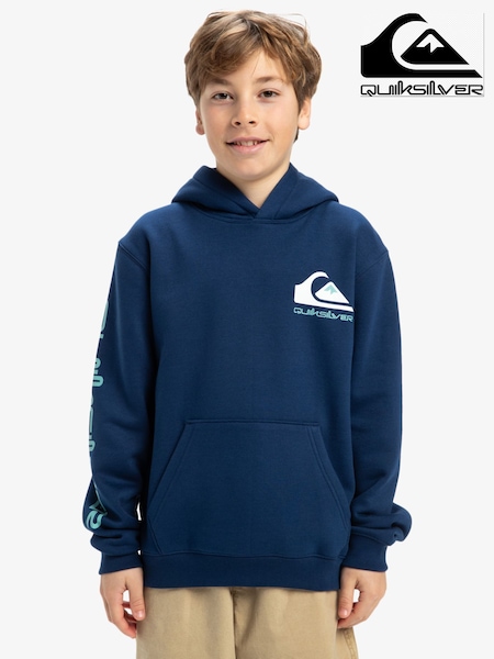 Quiksilver Blue Youth OMNI Logo Hoodie (AU4996) | €53
