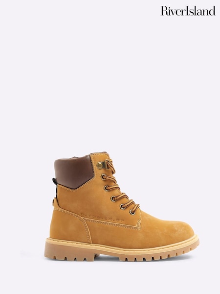 River Island Boys Worker Boots (AU5155) | 125 LEI