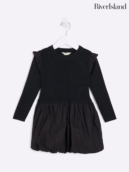 River Island Black Girls Puffball Dress (AU5177) | €37