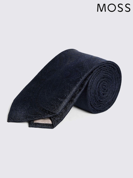 MOSS Navy Wedding Paisley Tie (AU5242) | 2,103 UAH