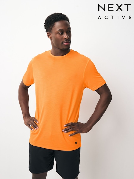 Оранжевый - Active Gym Training T-Shirt (AU5288) | €17