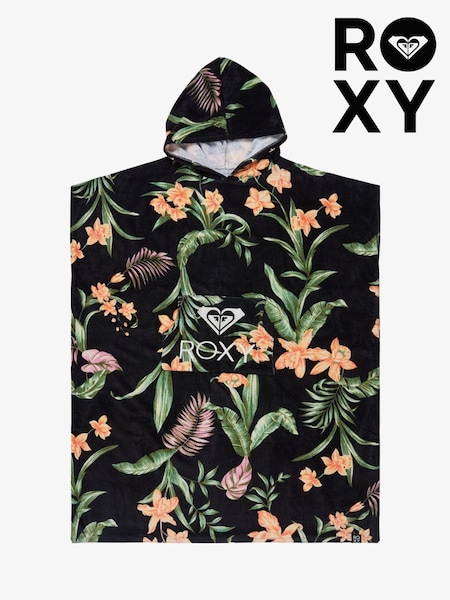 Roxy Stay Magical Print Logo Hooded 100% Cotton Poncho Towel (AU5401) | 86 €