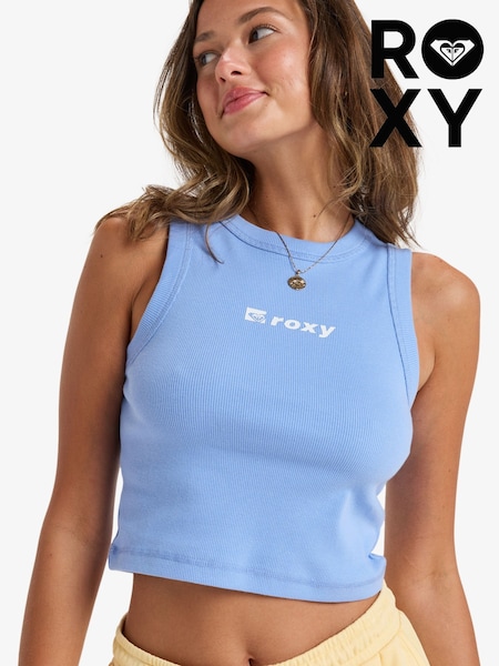 Roxy Blue Iconic Days Logo Tank Top (AU5420) | 1,322 UAH
