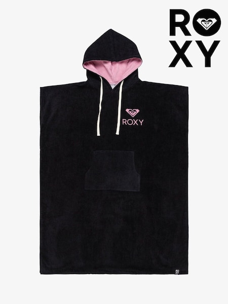 Roxy Infinite Lagoon Logo Hooded 100% Cotton Poncho Towel (AU5424) | ‏302‏₪