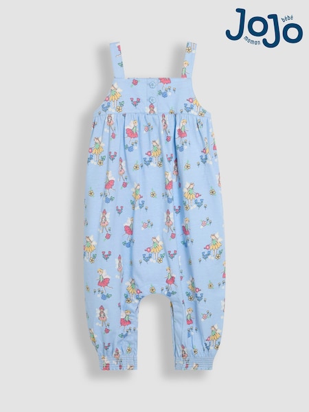 JoJo Maman Bébé Blue Fairy Button Front Jumpsuit (AU5606) | kr328 - kr371