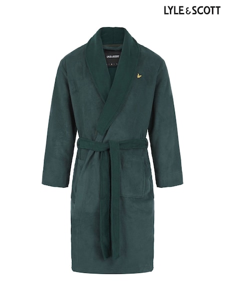 Lyle & Scott Green Adrian Bathrobe (AU6036) | $93