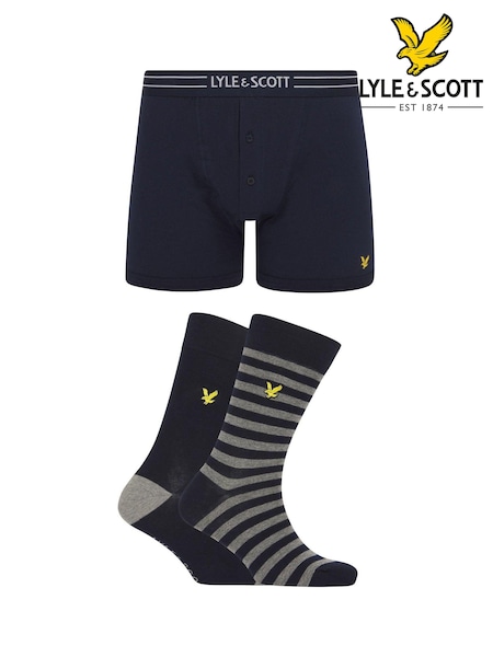 Lyle & Scott Humphrey Underwear And Socks Gift Set (AU6055) | €28