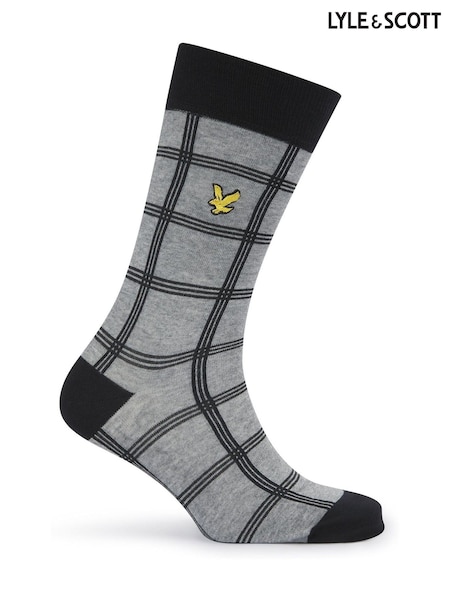 Lyle & Scott Black Otto Cotton Dress Socks 3 Pack (AU6081) | €18.50
