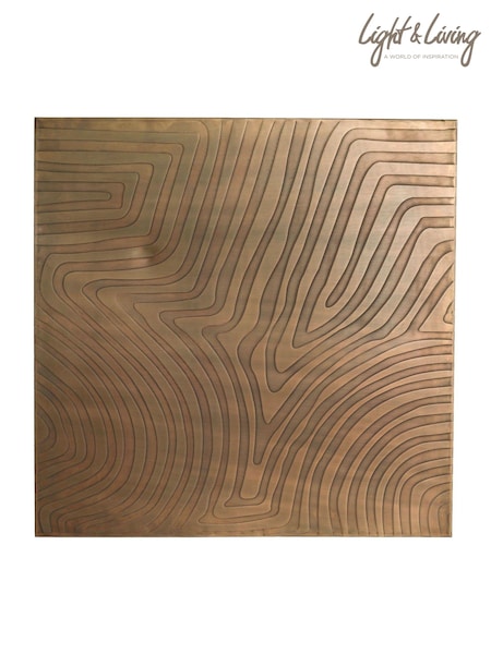 Light & Living Bronze Zahina Wall Art (AU6233) | €245