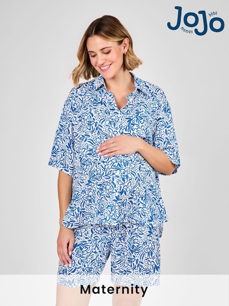 JoJo Maman Bébé Maternity Floral Patterned Shirt (AU6257) | 57 €