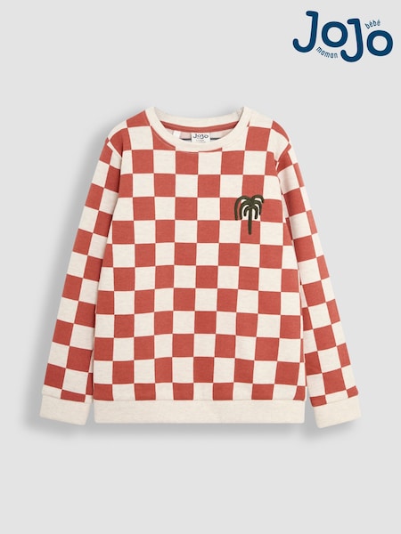 JoJo Maman Bébé Check Sweatshirt (AU6317) | 41 € - 43 €