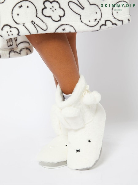 Skinnydip White Skinnydip x Miffy Slipper Boots (AU6386) | AED128