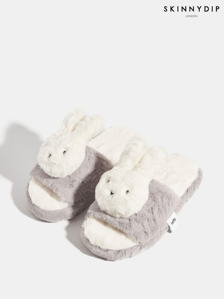 Skinnydip Grey Miffy Slippers (AU6387) | € 34