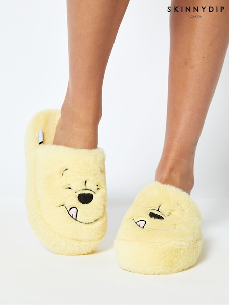 Skinnydip Disney Winnie The Pooh White Slippers (AU6390) | € 34