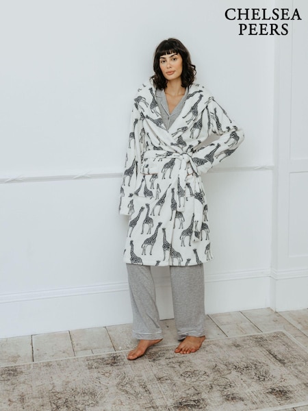Chelsea Peers Fleece Giraffe Dressing Gown (AU6441) | 78 €