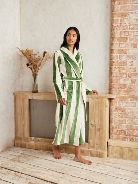 Chelsea Peers Fleece Stripe Dressing Gown (AU6450) | 92 €