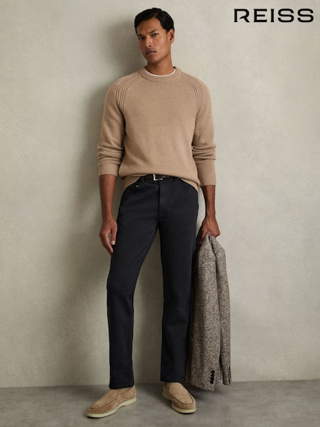 Reiss Navy Picton Cotton-Stretch Slim-Fit Jeans (AU6761) | ₪714