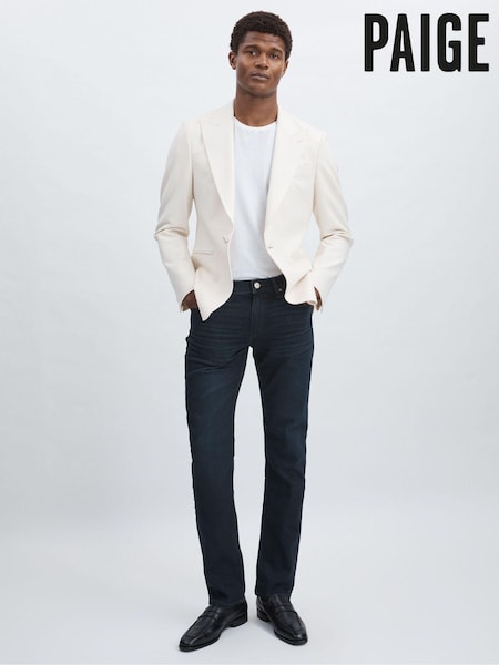 Paige Slim Ranchwood Straight-Leg Jeans (AU6769) | €394