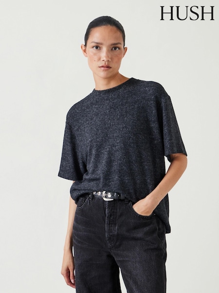 Hush Grey Elle Supersoft T-Shirt (AU6974) | 173 QAR