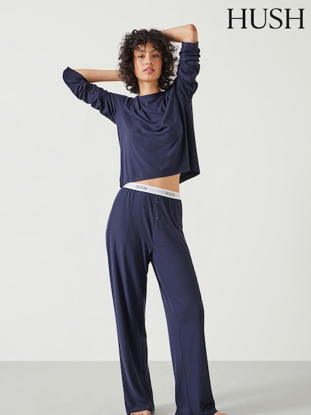 Hush Cody Ribbed Modal Blend Pyjamas (AU7104) | 292 LEI