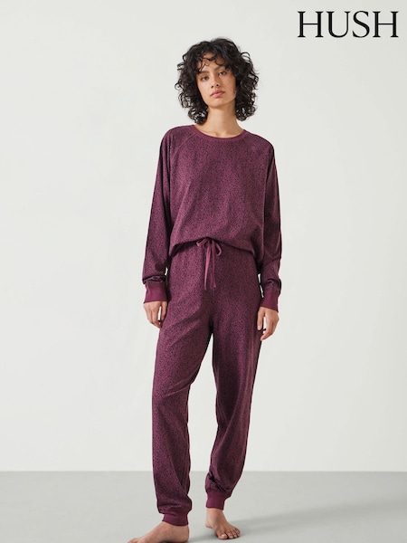 طبعات حيوانات - Hush Joelle Jersey Jogger Print Pyjamas (AU7135) | ‏173 ر.ق.
