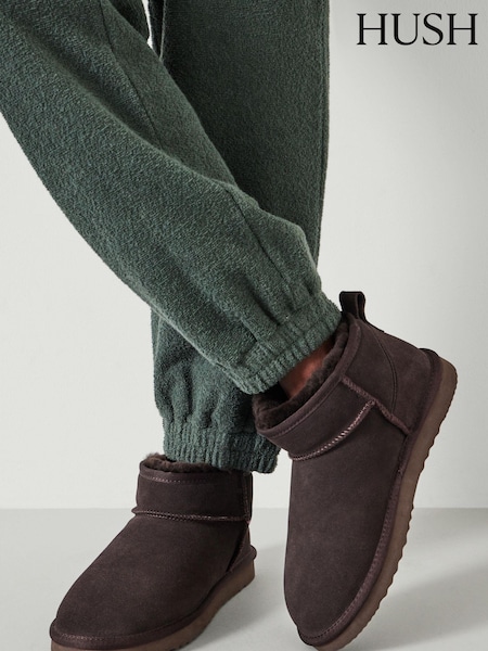 Hellbraun - Hush Ultra Mini Stiefel mit Schaffell (AU7136) | 138 €