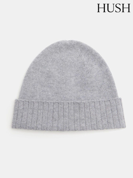 Hush Grey Cashmere Beanie (AU7148) | €71