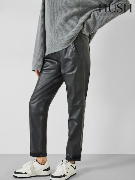 Hush Leather Joggers (AU7191) | €329
