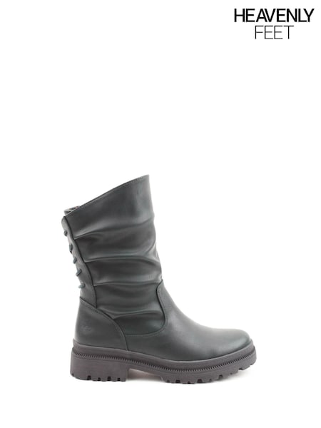 Green - Heavenly Feet Gretel Mid Calf Boots