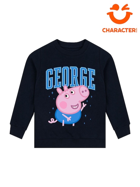 Character Blue Peppa Pig George Pig Sweatshirt (AU7452) | €9