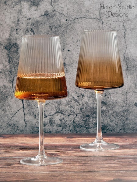 Anton Studio Designs Set Of 2 Empire Wine Glasses (AU7492) | €36