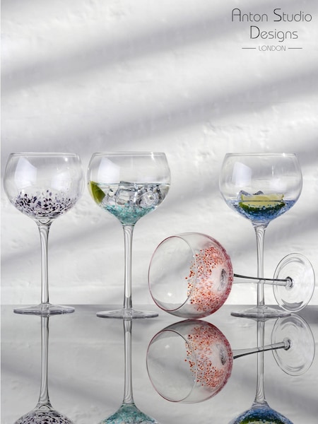 Anton Studio Designs Set Of 4 Speckle Gin Glasses (AU7508) | € 58