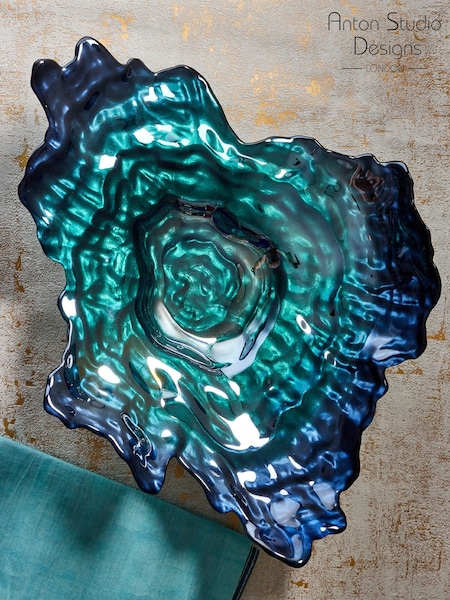 Anton Studio Designs Blue Oyster Bowl (AU7528) | €95