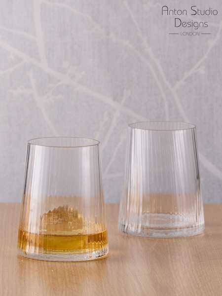 Anton Studio Designs Set of 2 Empire DOF Glasses Tumblers (AU7532) | € 26