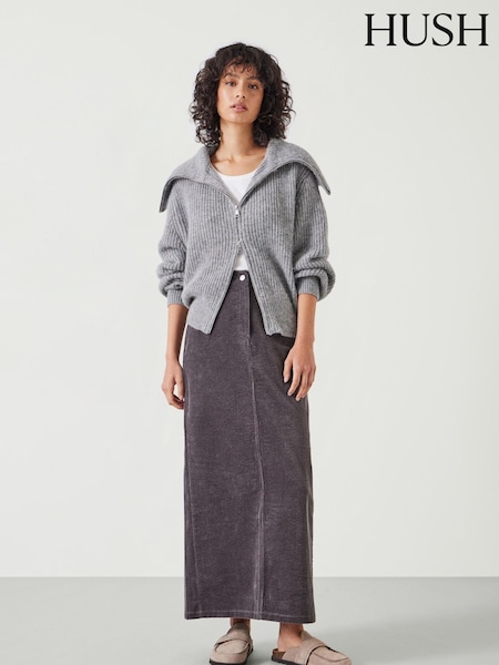 Hush Alana Corduroy Maxi 100% Cotton Skirt (AU7552) | €134