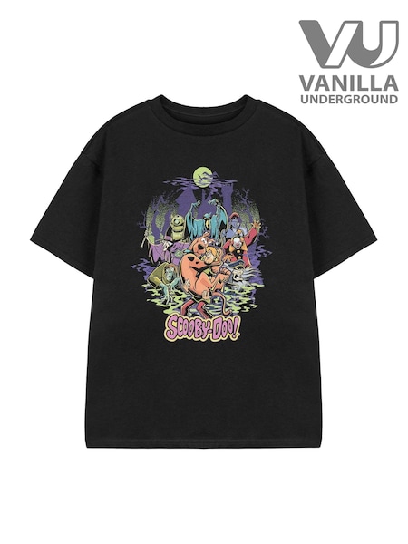 Vanilla Underground Kids Unisex Scooby Doo Licensed Halloween 100% Cotton T-Shirt (AU7655) | ‏69 ر.ق.