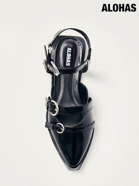 Alohas Black Thalara Shoes (AU7904) | €255