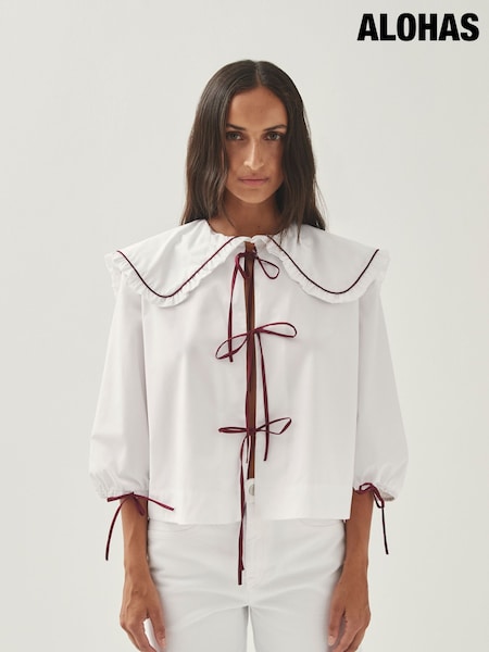 Alohas White Aira Blouse (AU7911) | €179