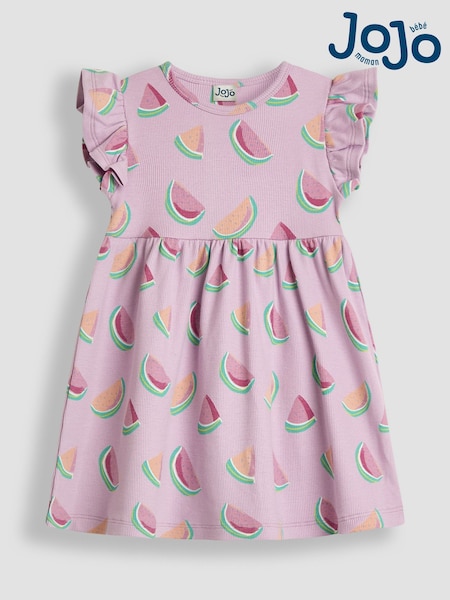 JoJo Maman Bébé Watermelon Rib Dress (AU7930) | 30 € - 35 €