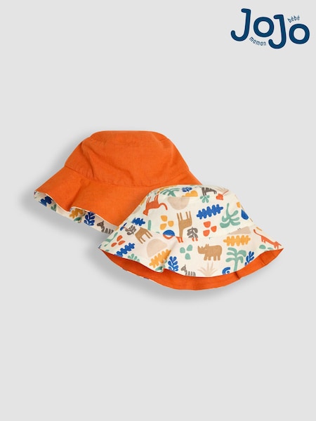 JoJo Maman Bébé Natural Safari Reversible Sun Hat (AU7992) | €23